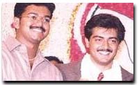 Vijay and his wife Sangeetha